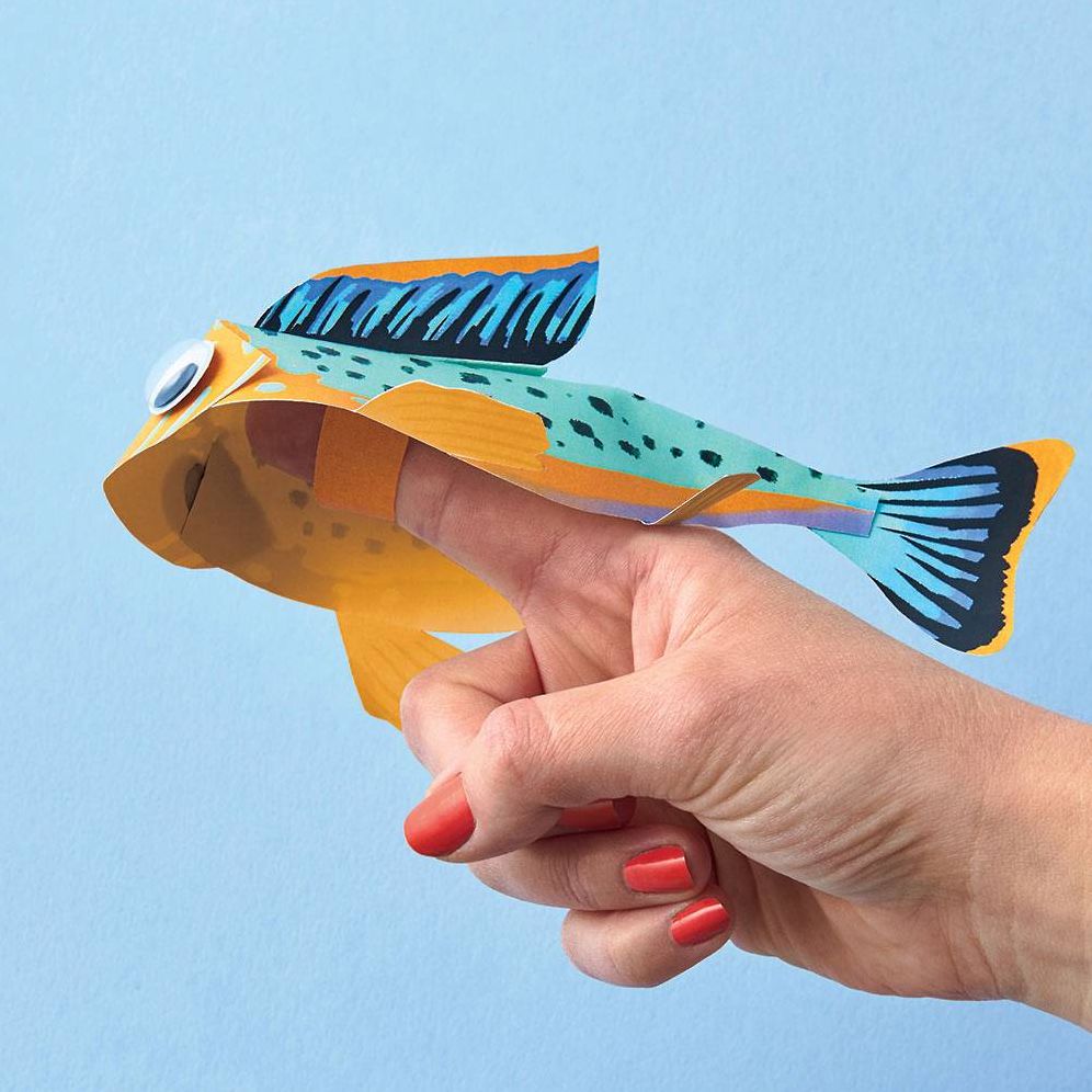 Fish Finger Puppet Kit - Image 2