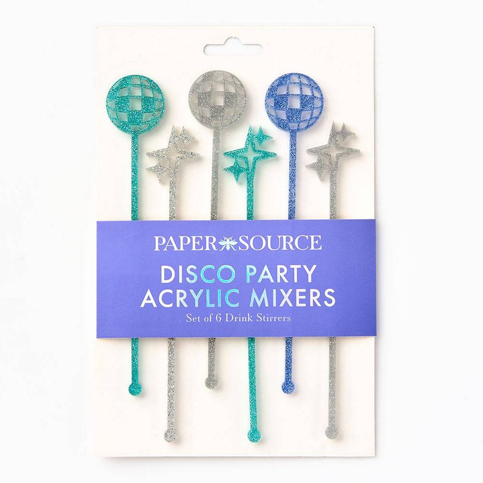 Disco Party Acrylic Drink Mixers - Image 3