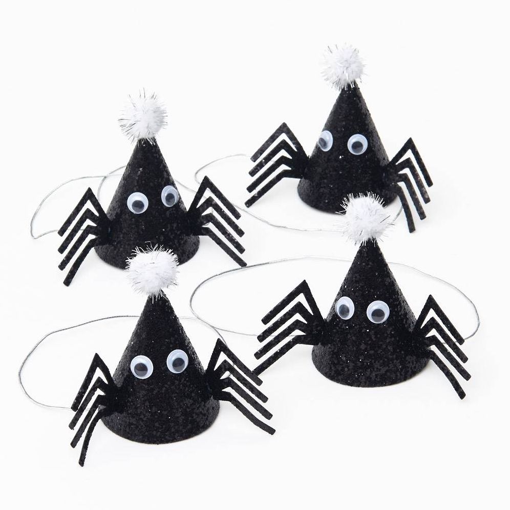 Glitter Spider Party Hats - Image 3