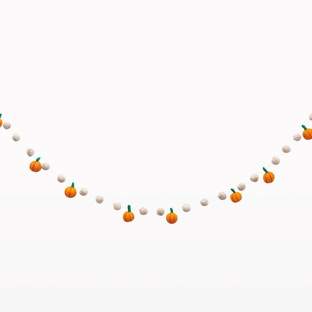 Pumpkin Felt Garland - Image 2