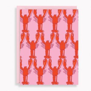 Lobsters Stationery Set