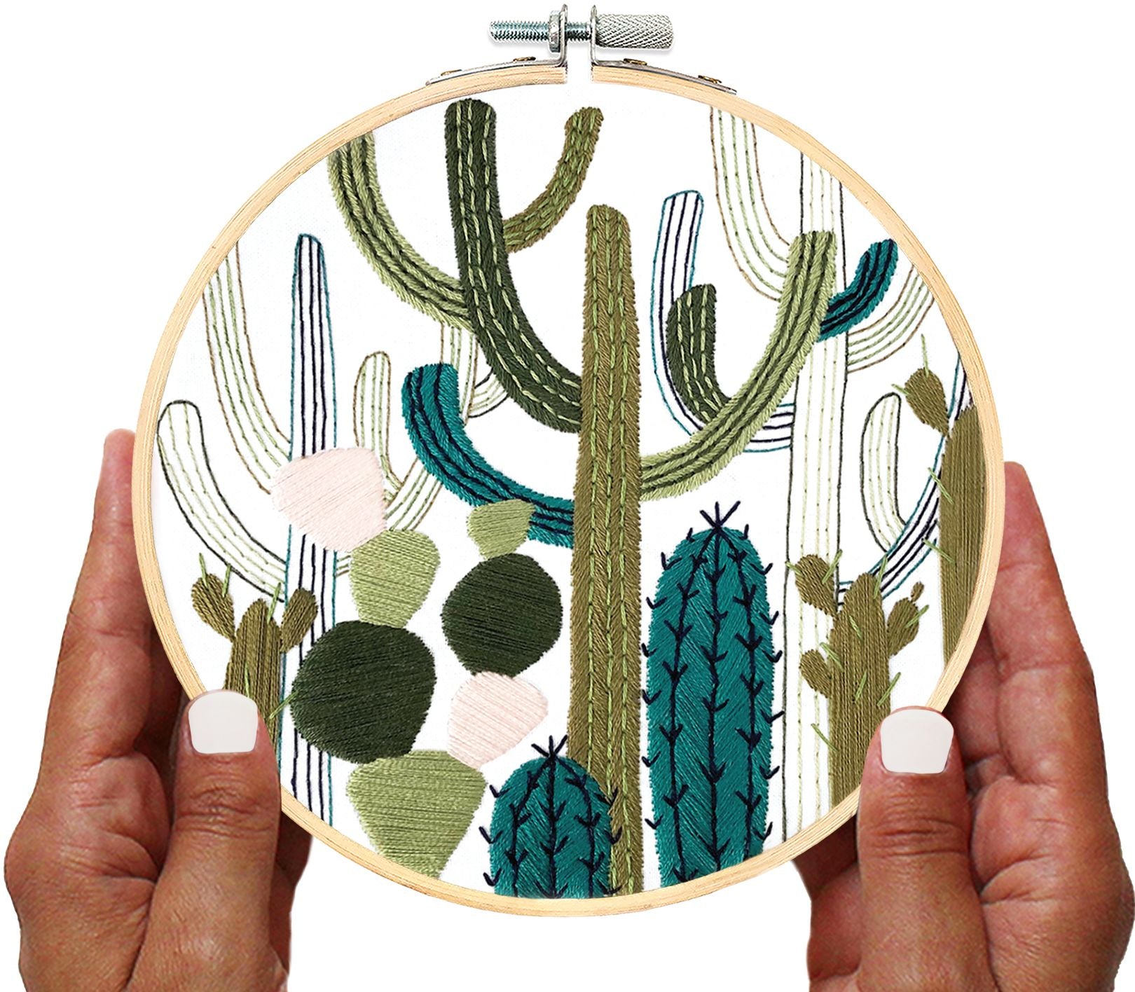 Cactus Garden Embroidery Kit - Image 2