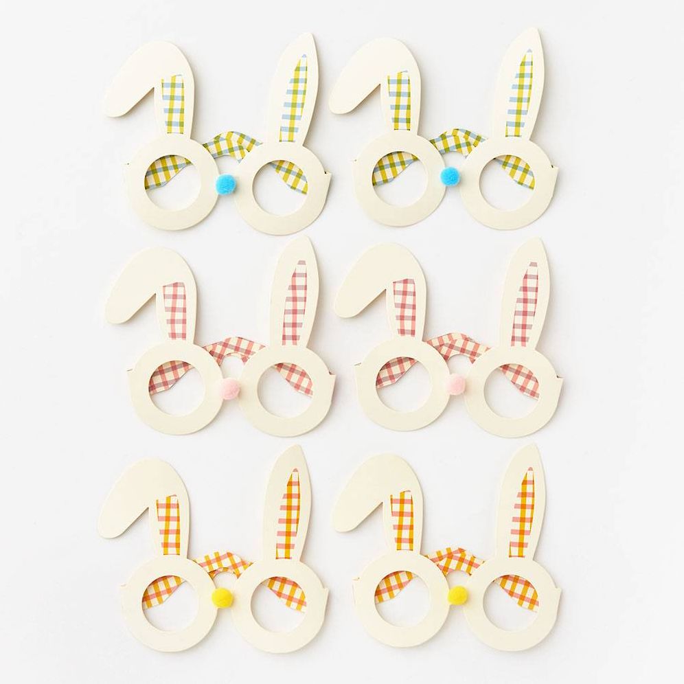 Gingham Bunny Glasses - Image 3