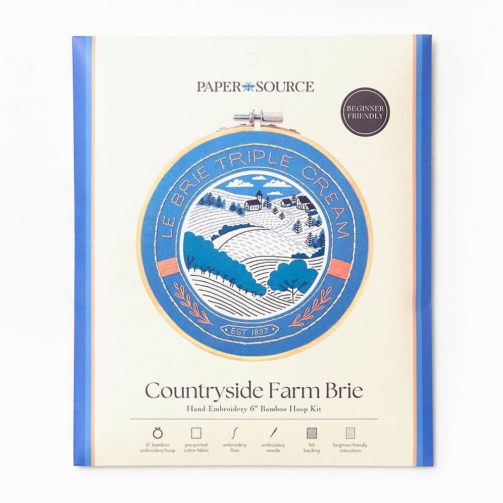 Le Brie Triple Cream Embroidery Kit - Image 2