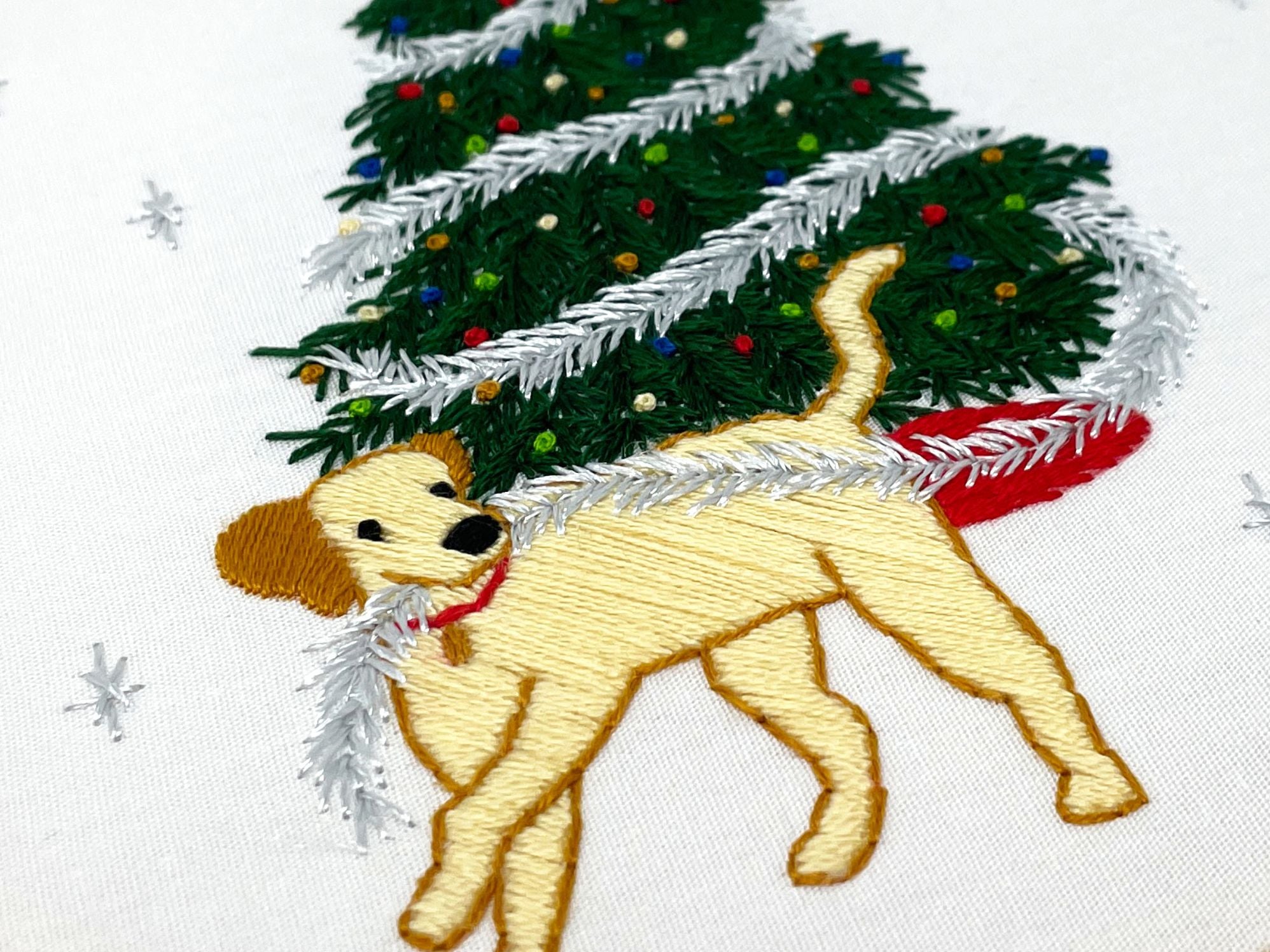 Bad Dog Embroidery Kit - Image 2