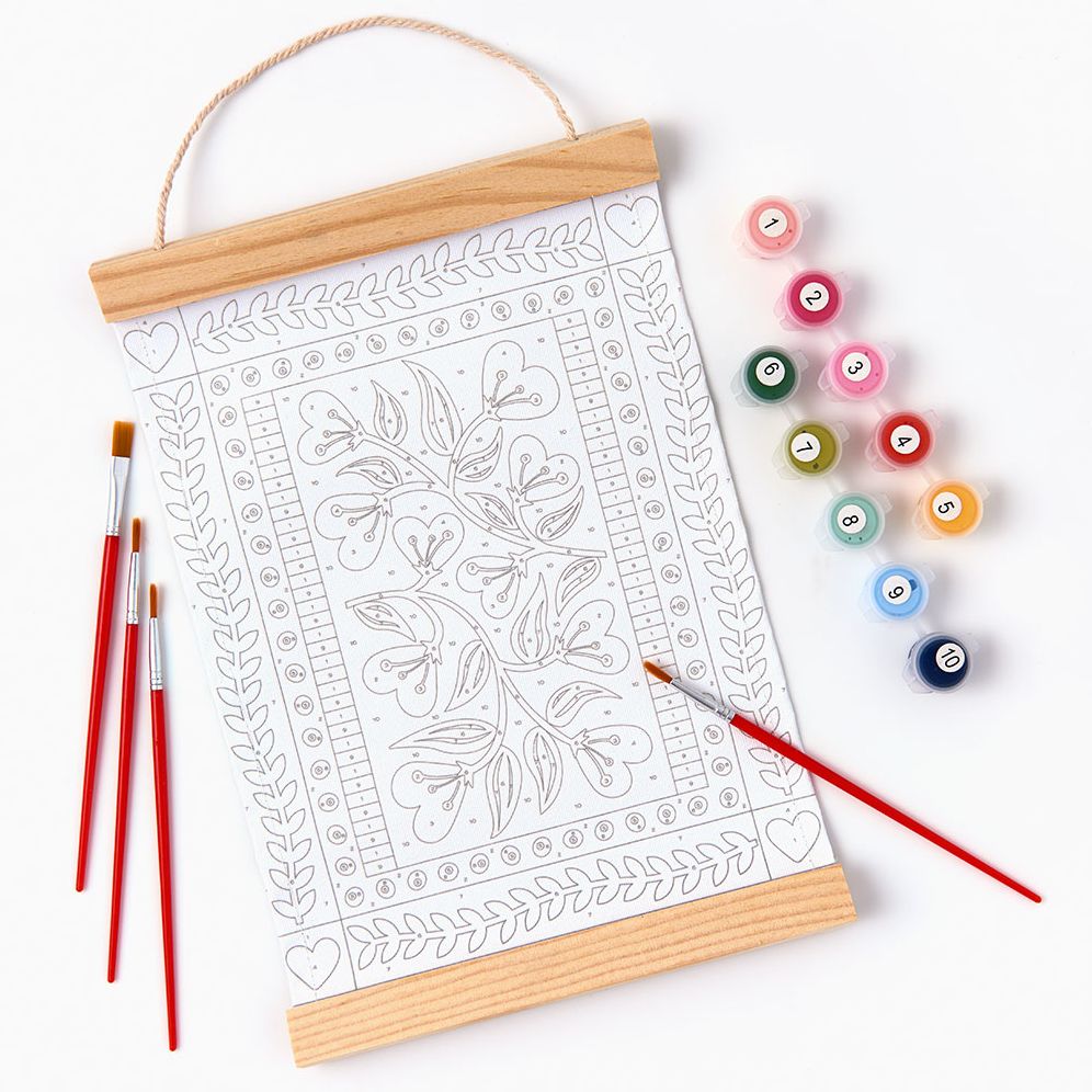 Heart in Bloom Paint by Number Kit - Image 2