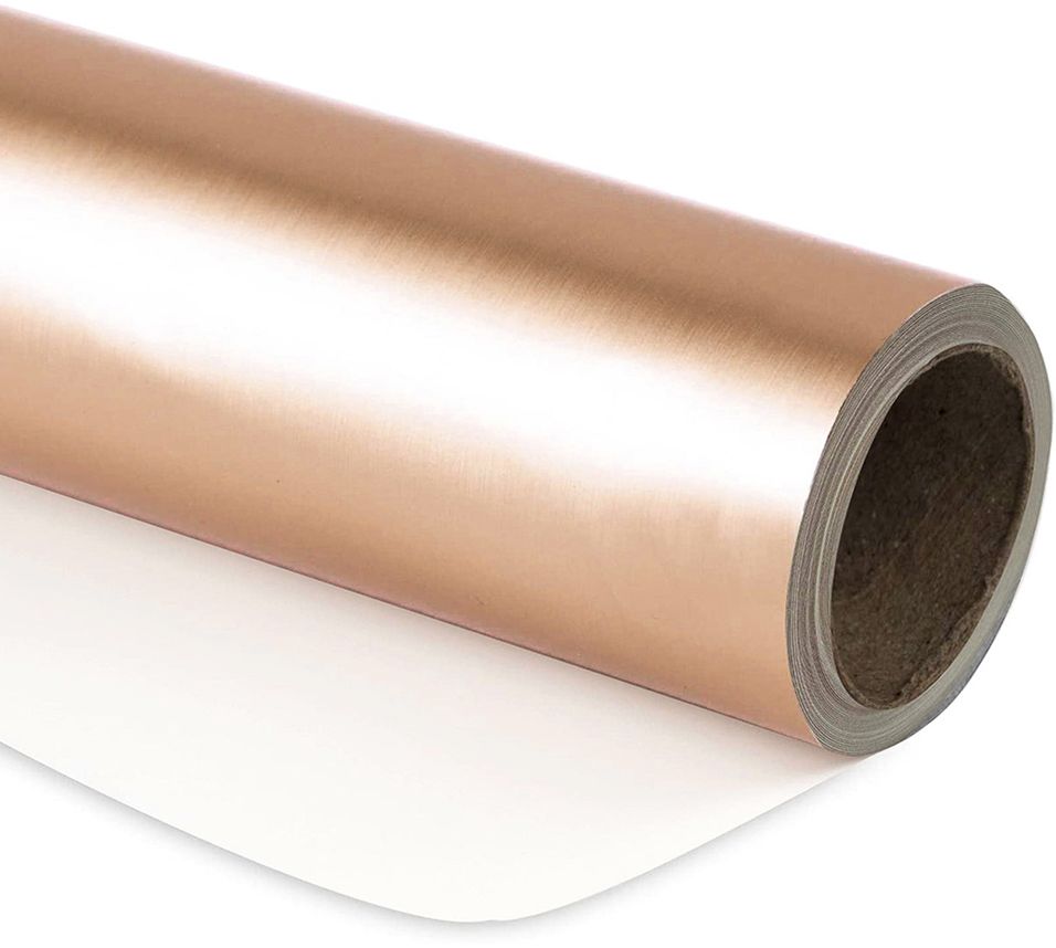 Rose Gold Matte Wrapping Paper - Image 2