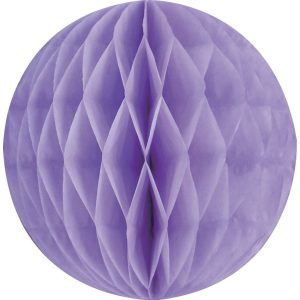Light Purple SM Paper Honeycomb Sphere