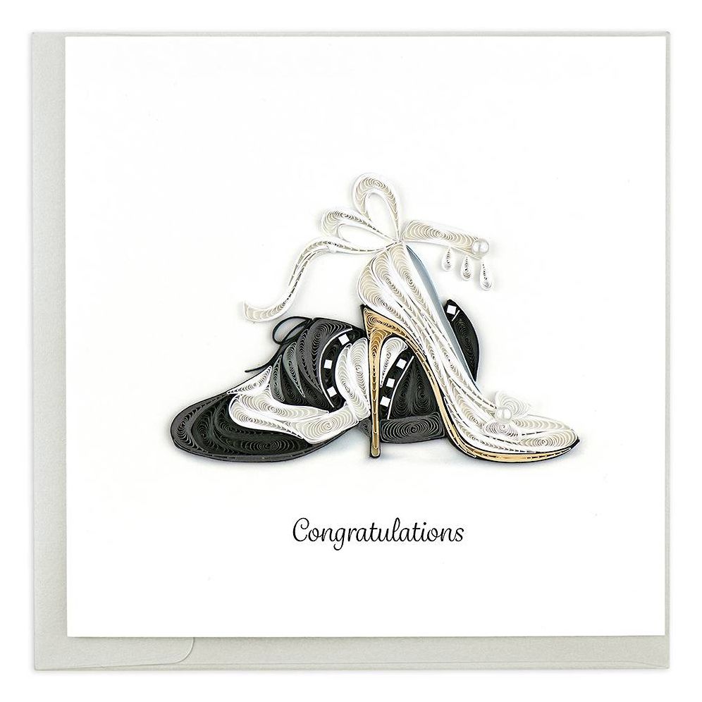 Quilling First Dance Wedding Card