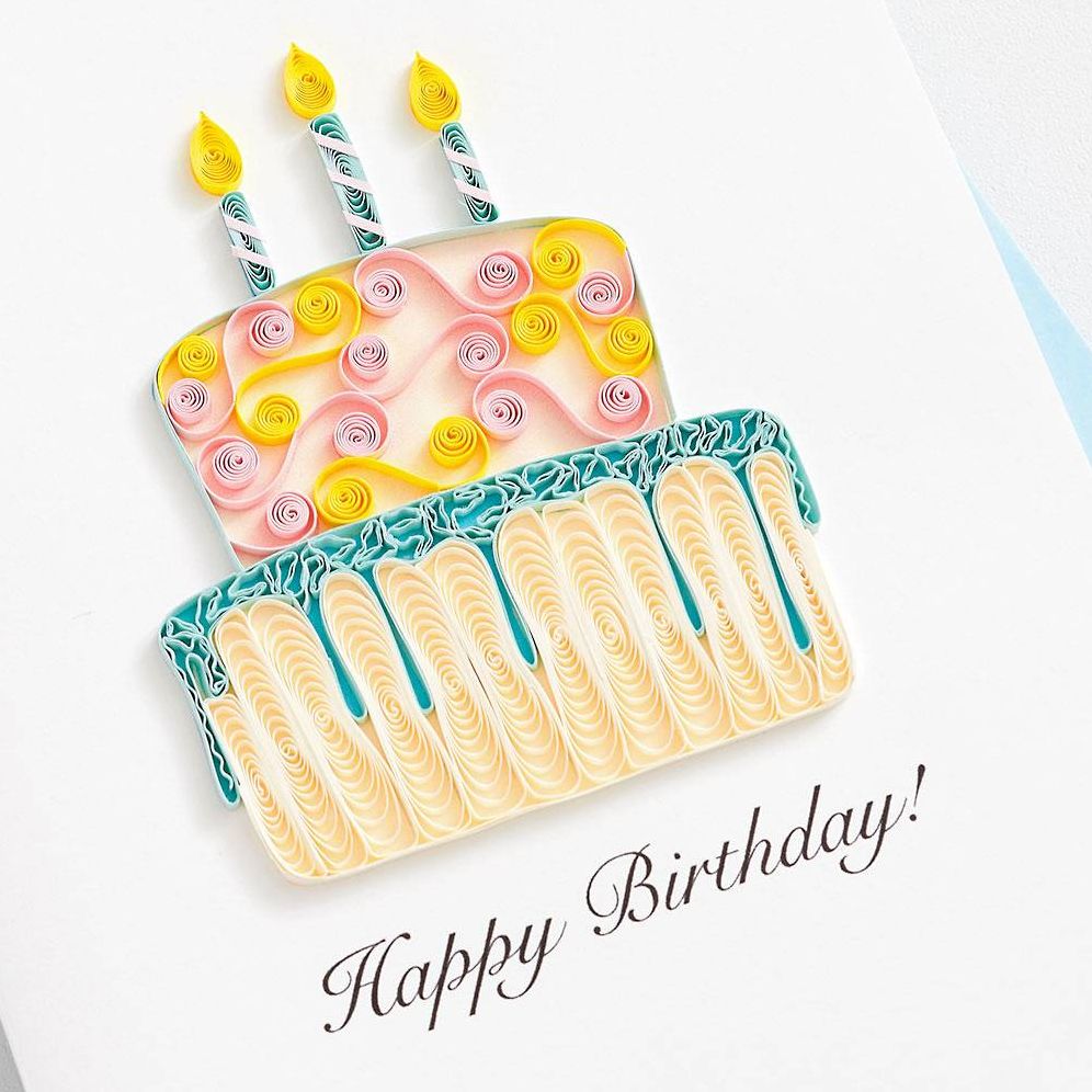 Quilling Birthday Cake Card - Image 2