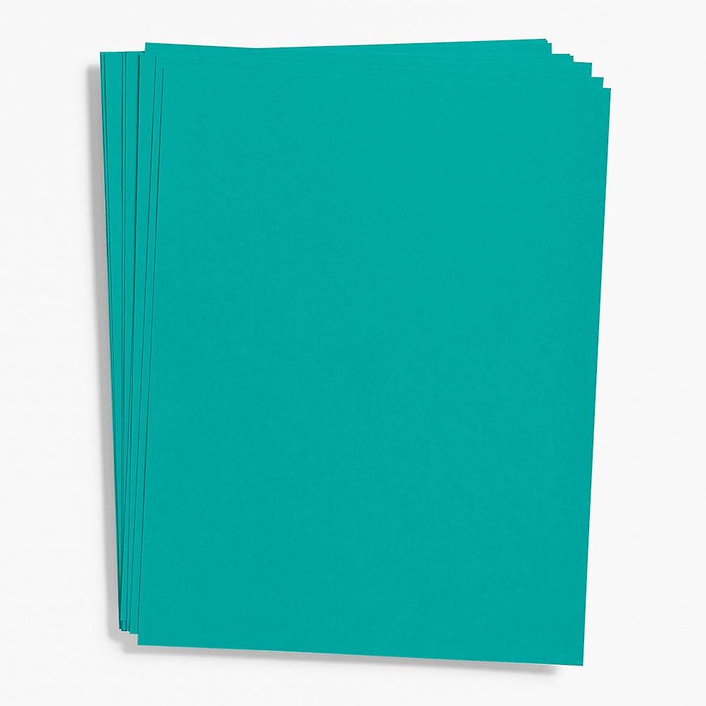 Peacock Card Stock 8.5 x 11