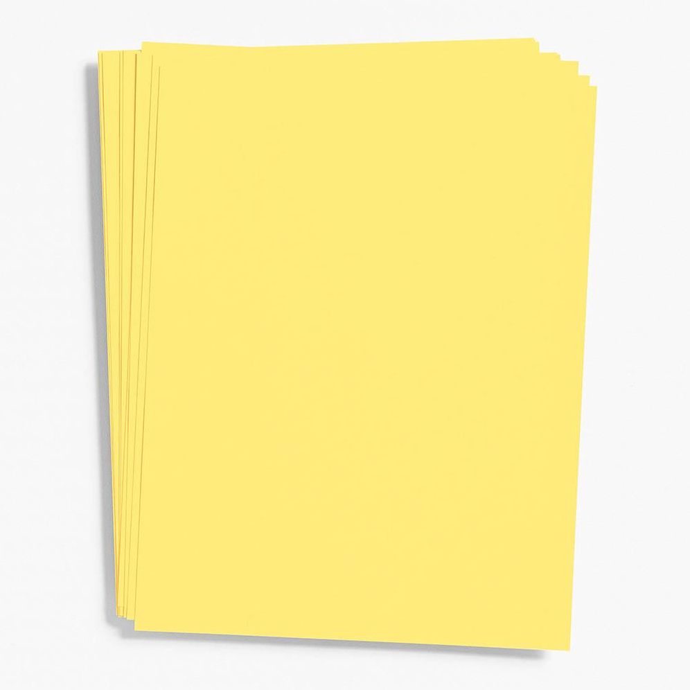 Sunshine Card Stock 8.5 x 11