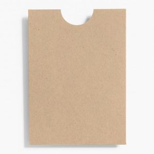 A7 Paper Bag Half-Moon Enclosures