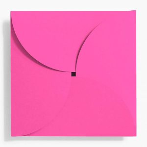 5.25 Square Fuchsia Petal Envelopes