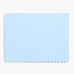 Bluebell A2 Scallop Note Cards