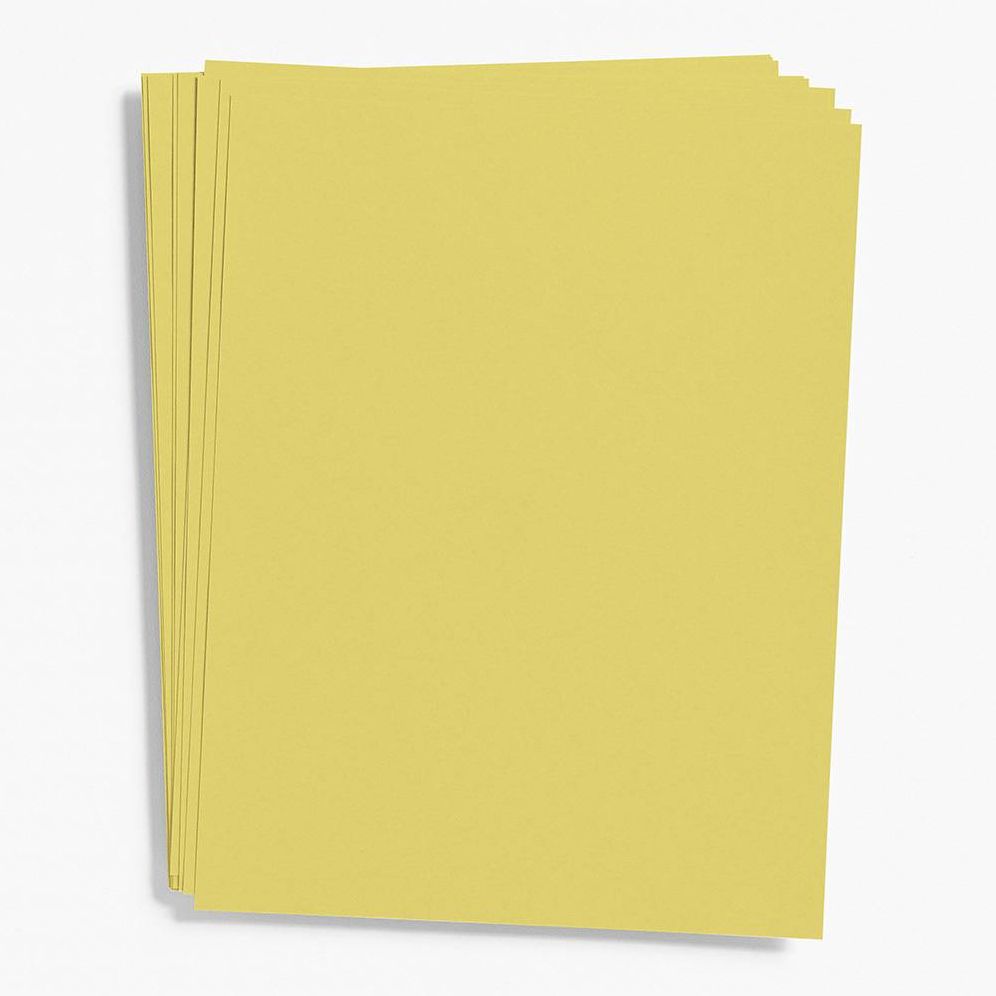 Chartreuse Card Stock 8.5 x 11