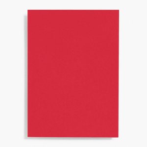 Red 4 Bar Note Cards