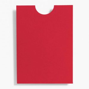 A7 Red Half-Moon Enclosures