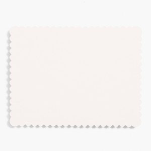 Superfine White A2 Scallop Note Cards