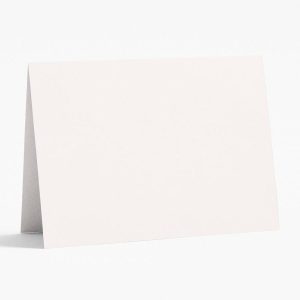 Superfine White A6 Folded Cards