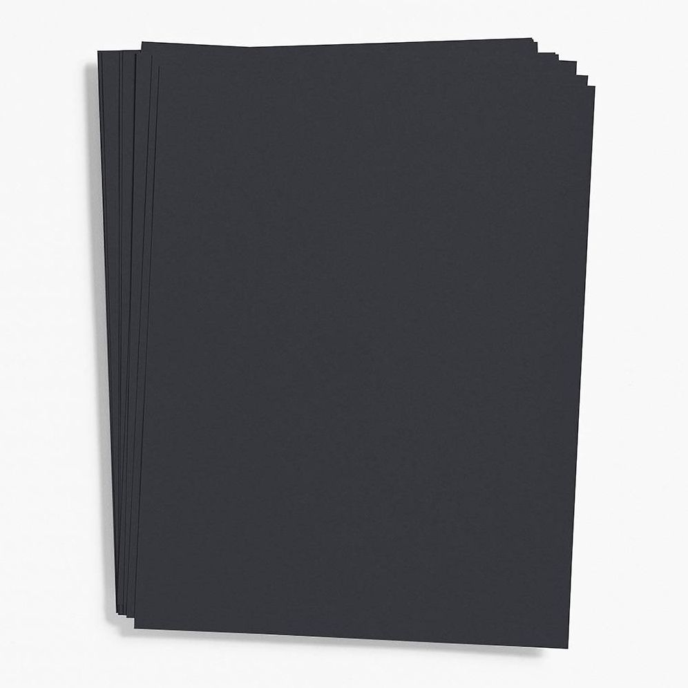 Black Paper 8.5 x 11 Bulk Pack