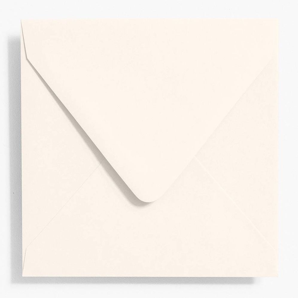 5.75 Square Superfine Soft White Envelopes