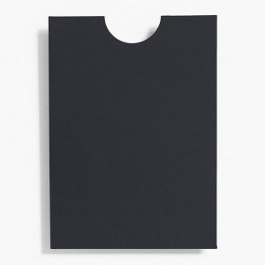 A7 Black Half-Moon Enclosures