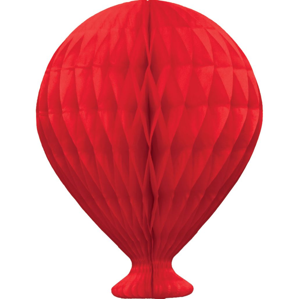 Honeycomb Balloon.Red
