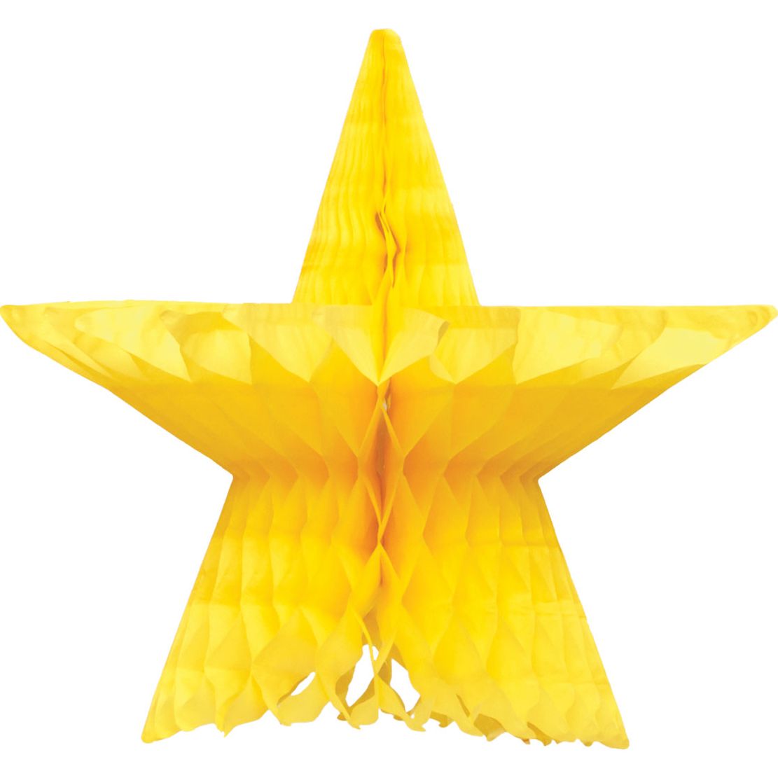Honeycomb Star. Yellow