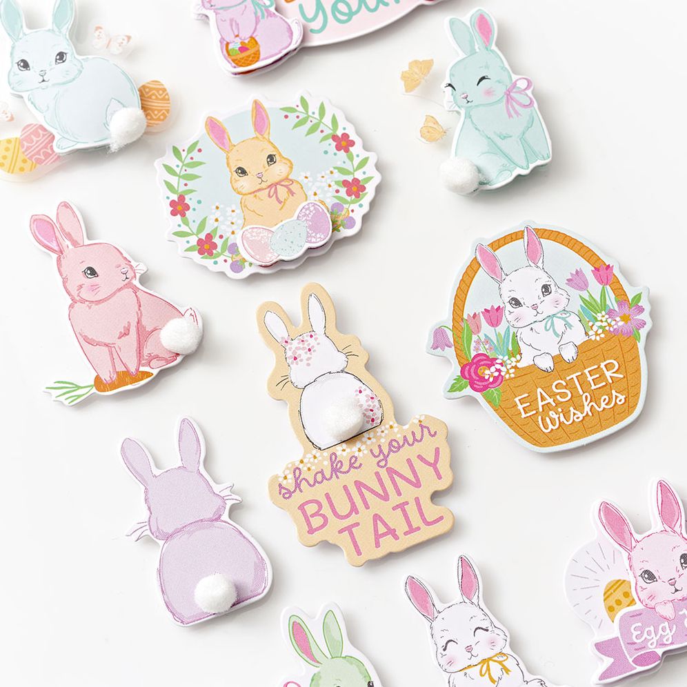 Adorable Bunny Sticker Sheet - Image 2
