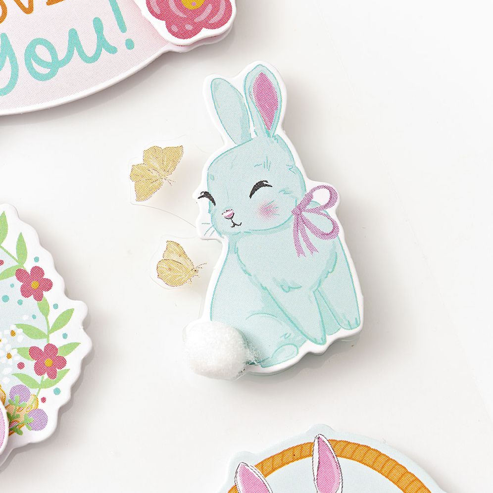 Adorable Bunny Sticker Sheet - Image 4