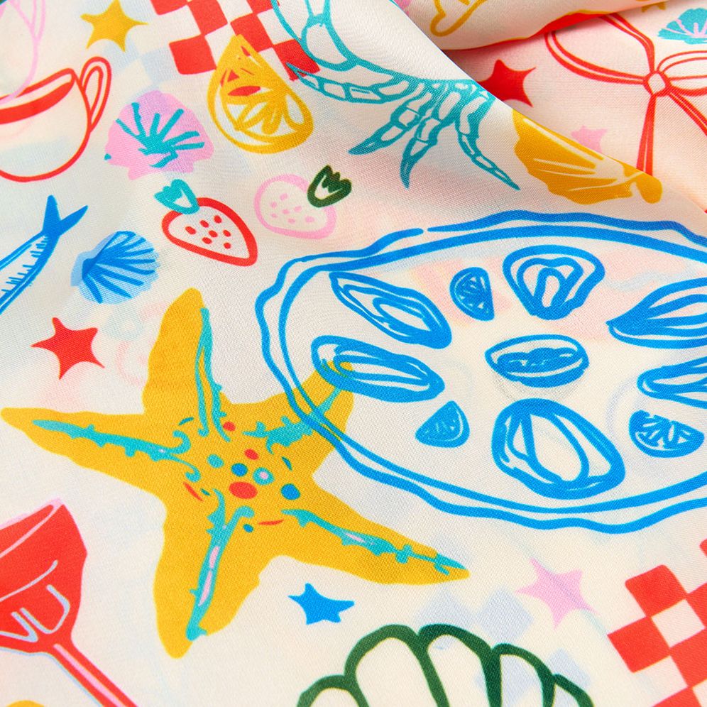 Coastal Satin Scarf - Image 6