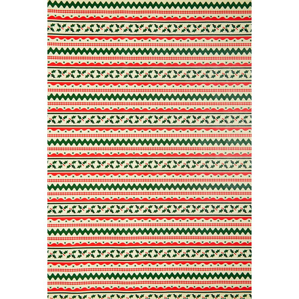 Holly Ricrac Textured Wrapping Paper - Image 2