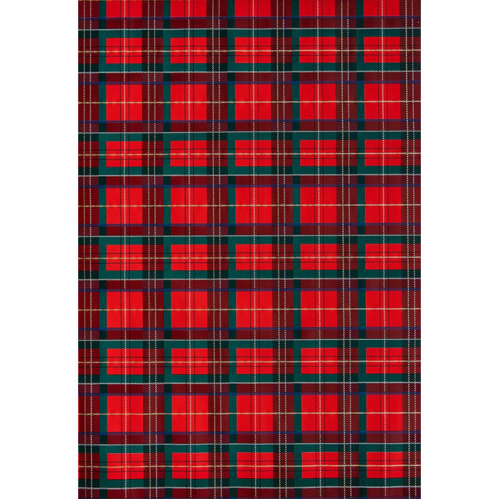 Holiday Plaid Stone Wrapping Paper - Image 2