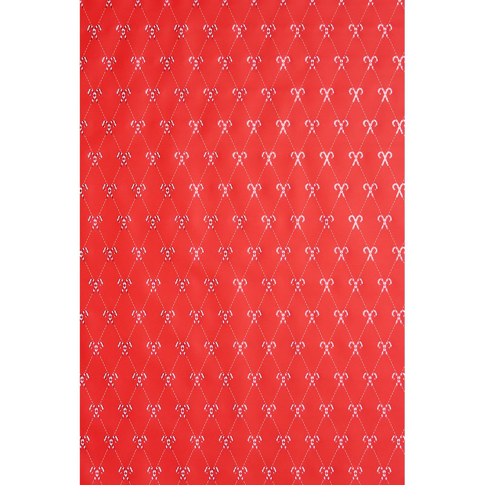Candy Cane Argyle Stone Wrapping Paper - Image 2