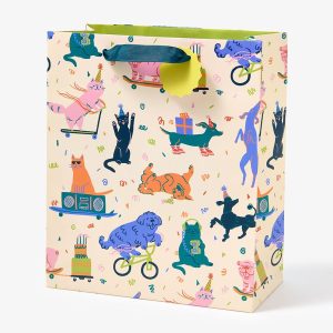Party Animals Medium Gift Bag