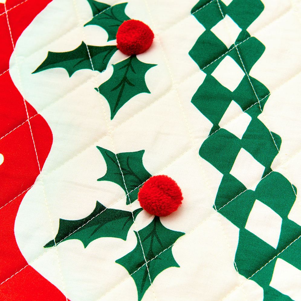 Quilted Vintage Chic Tree Skirt - Image 2