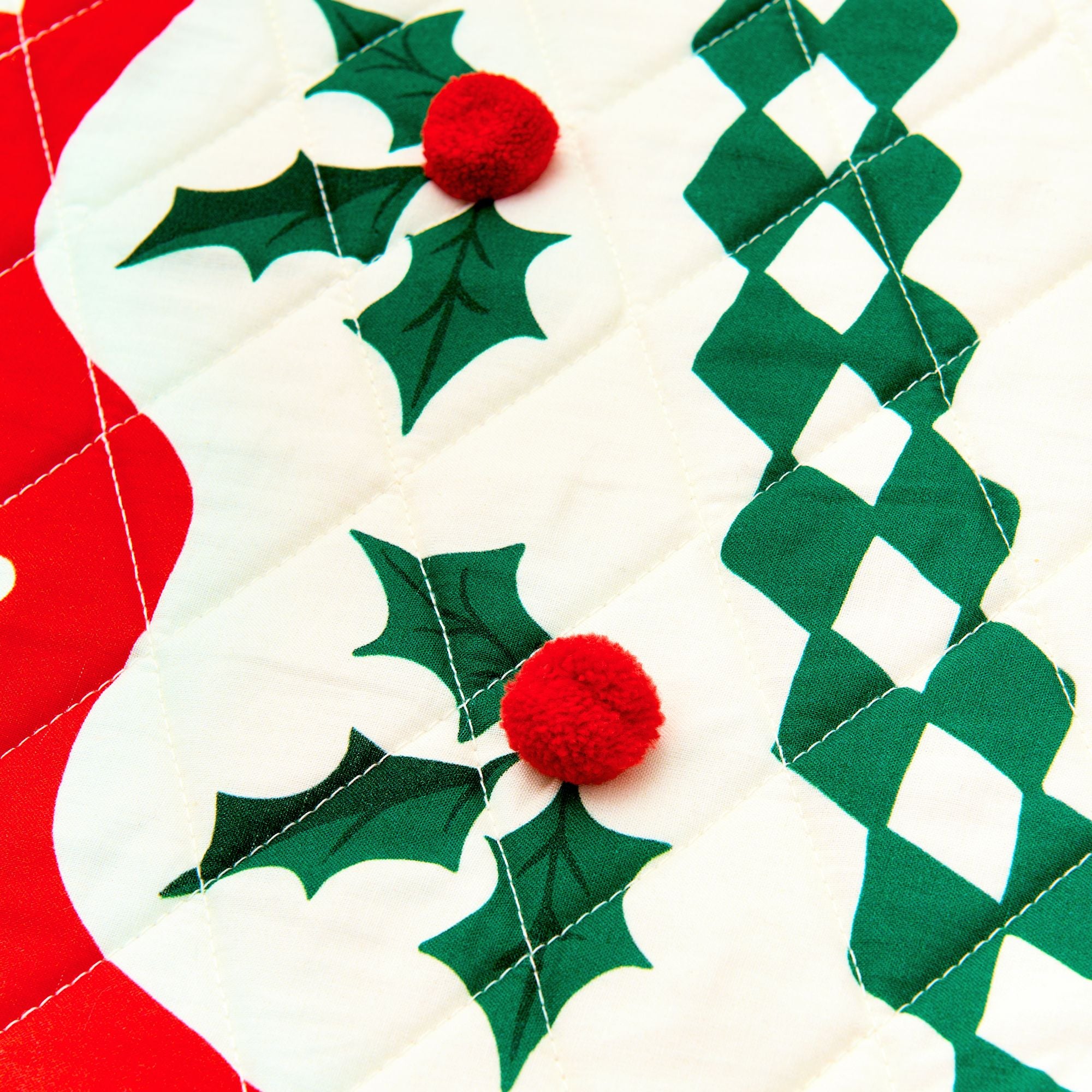 Quilted Vintage Chic Tree Skirt - Image 4