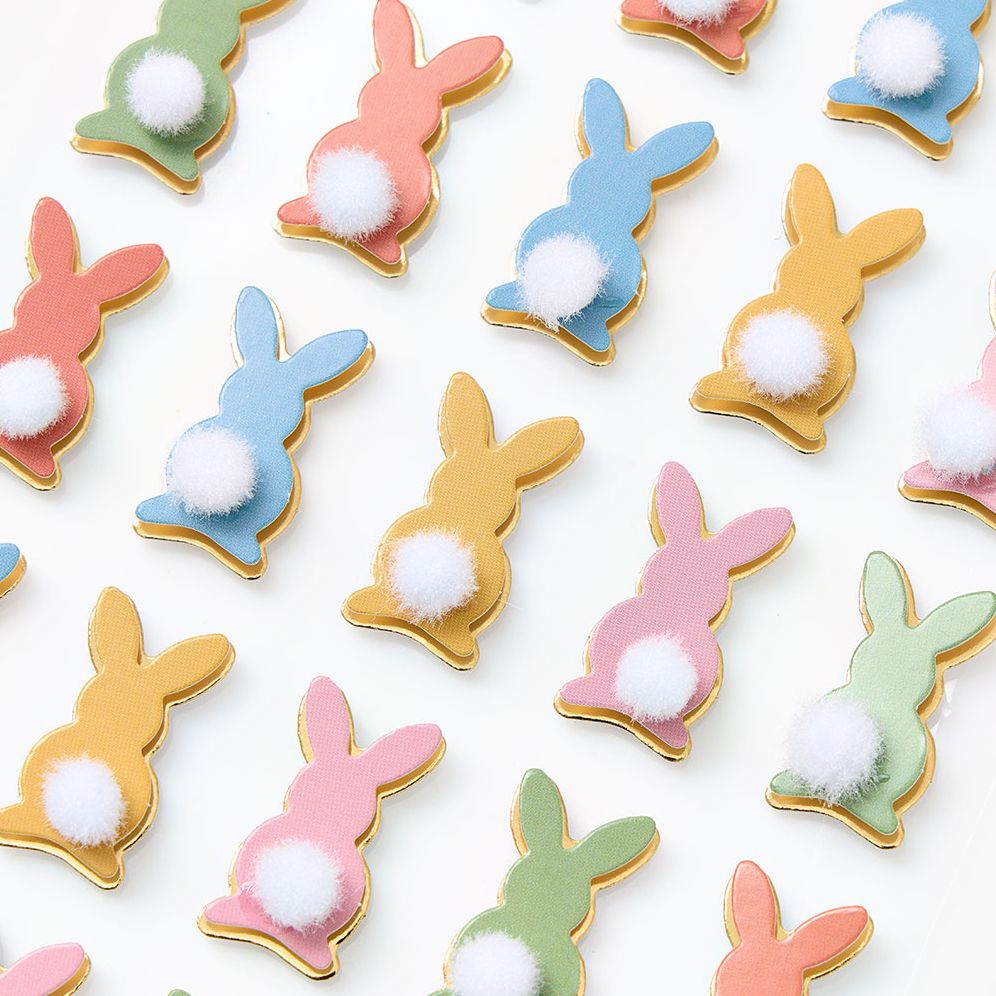 Bunny Pom Tail Stickers - Image 2