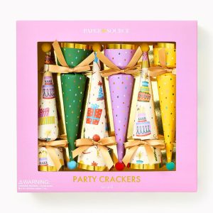 Birthday Icons Party Crackers Set of 6