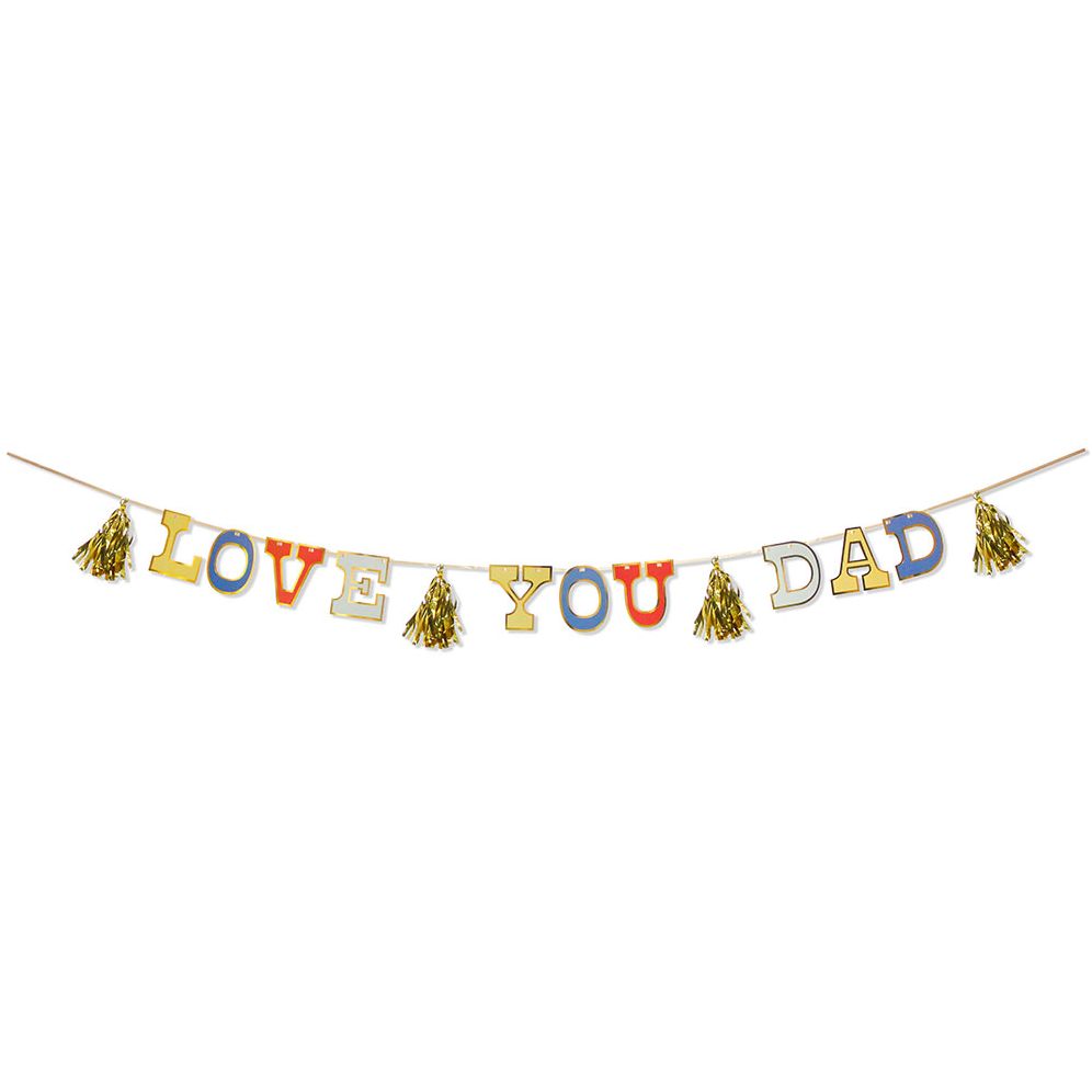 Love You Dad Tassel Banner - Image 2