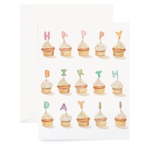 Cupcakes & Candles Birthday Card