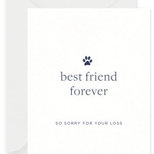 Best Pet Friend Forever Greeting Card