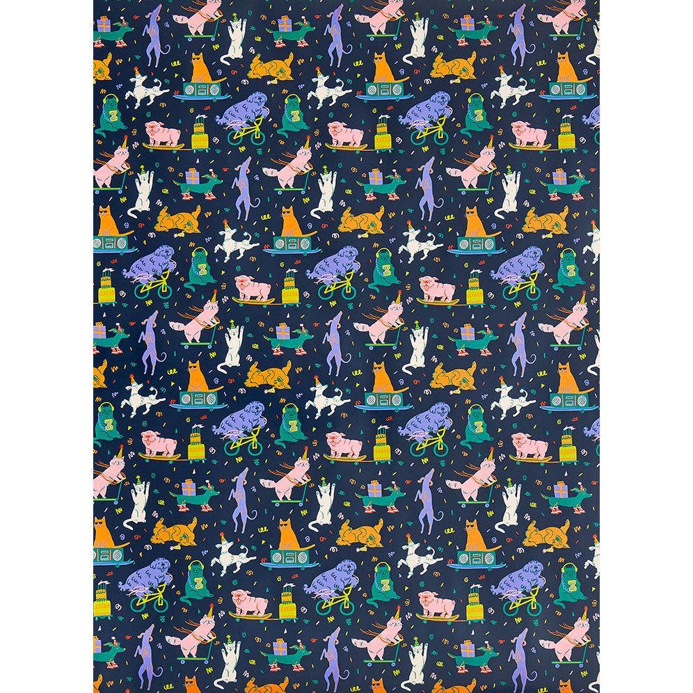 Party Animals Roll Wrap - Image 2