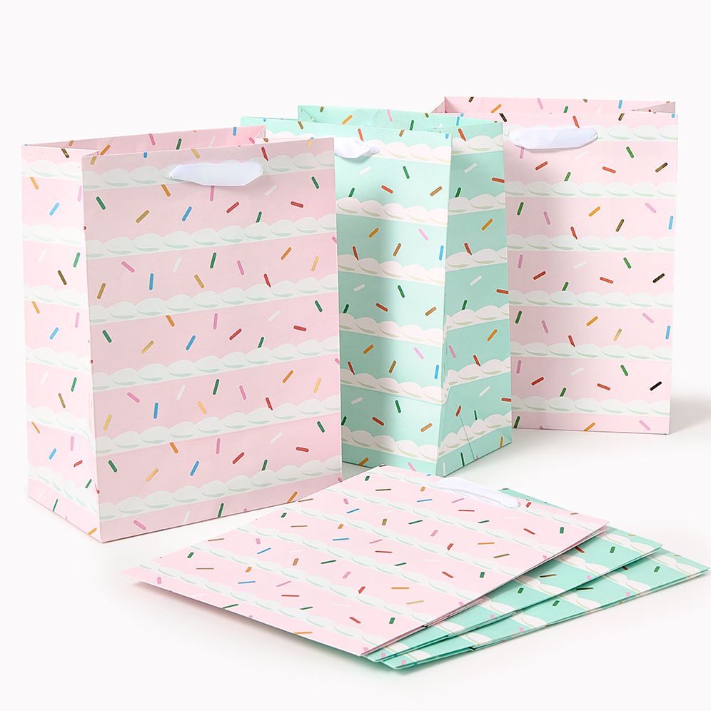 Assorted Cake Sprinkles Medium Set of Gift Bags - Image 2