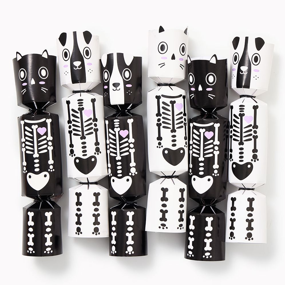 Cat and Dog Skeleton Party Crackers - Image 3