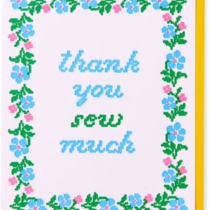 Thank You Sew Much Thank You Card