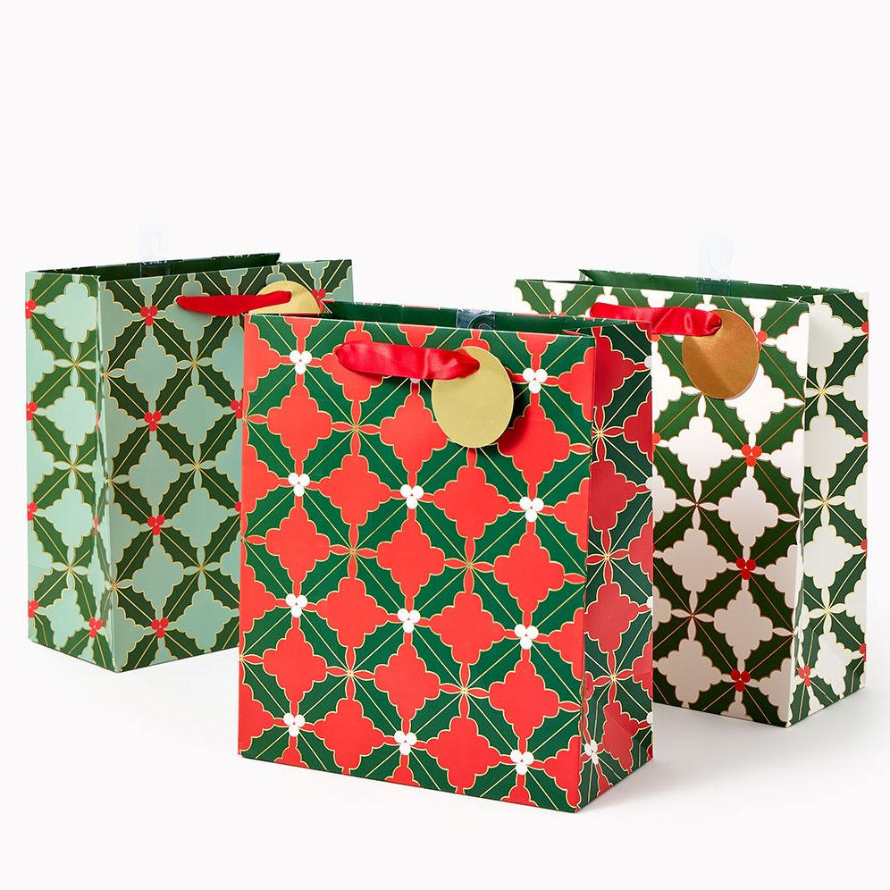 Holly Argyle Medium Gift Bags. Set of 3