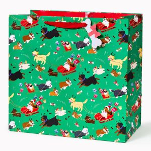 Santa Paws Large Gift Bag