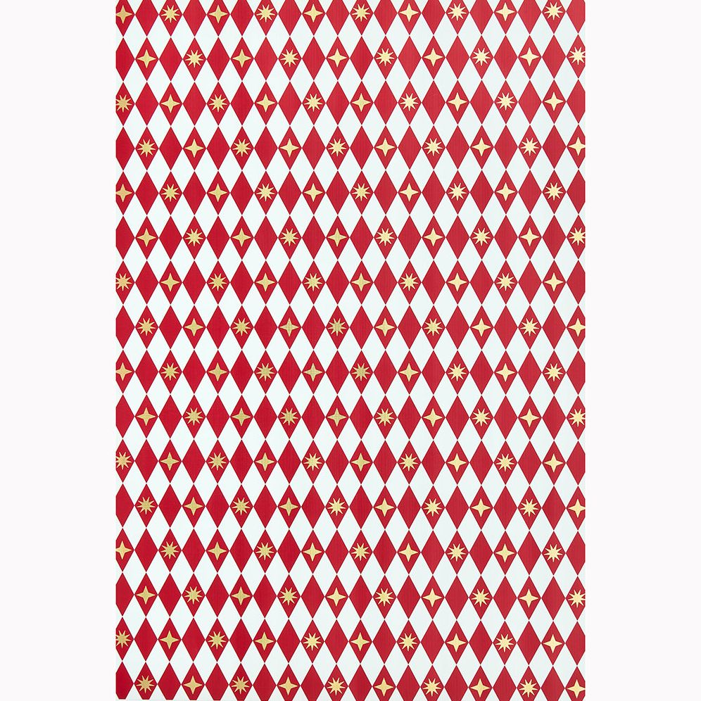 Holiday Harlequin Textured Wrapping Paper - Image 2